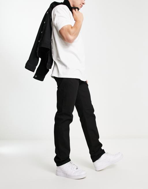 Levi's 502 tapered jeans in black