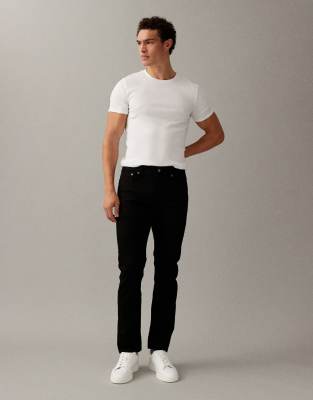 Levi's 502 tapered jeans in black