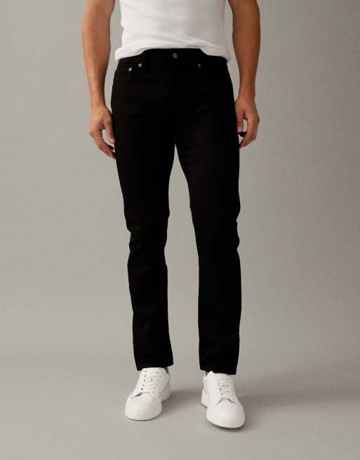 Levi's 502 tapered jeans in black, 3 of 7