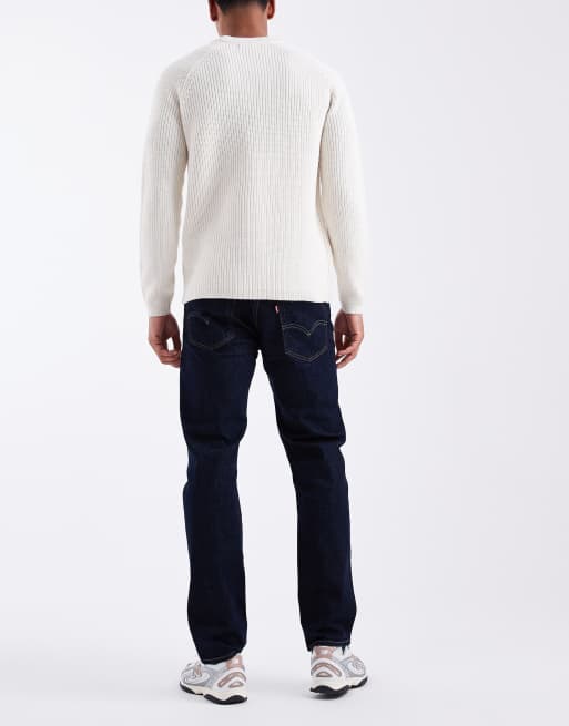 Levi's 502 tapered jeans in dark wash, 2 of 5