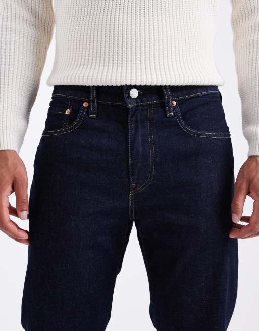 Levi's 502 tapered jeans in dark wash, 5 of 5