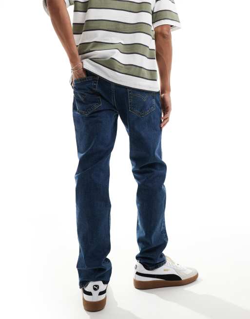 Levi's 502 tapered jeans in mid blue, 2 of 5