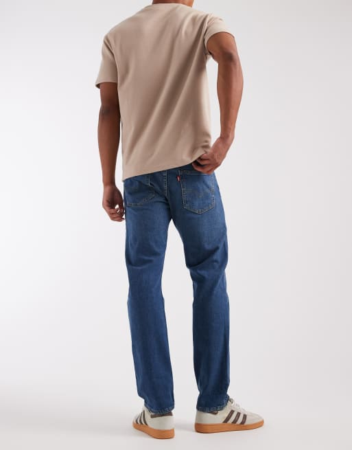 Levi's 502 tapered jeans in mid blue, 2 of 5