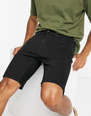 levis 502 shorts black