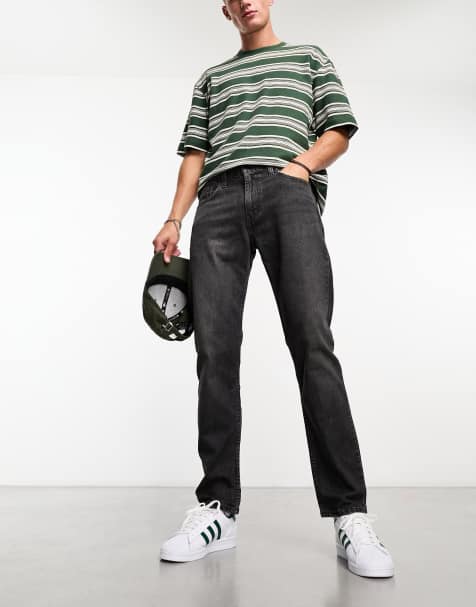 Levi's - 502 - Tapered sorte jeans - view 1