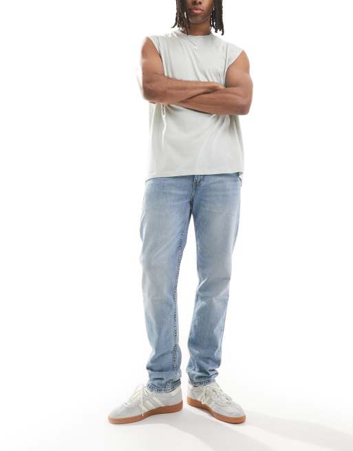 Levi's - 502 - Toelopende jeans in gebleekte wassing