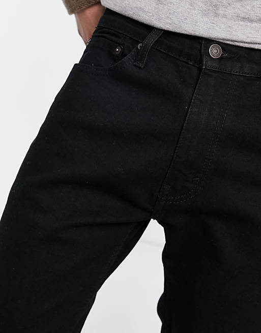 Levi's 505 regular fit jeans in black