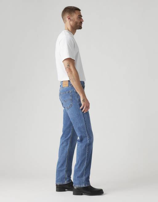Levi's 505 regular in middenblauw, 4 van 4