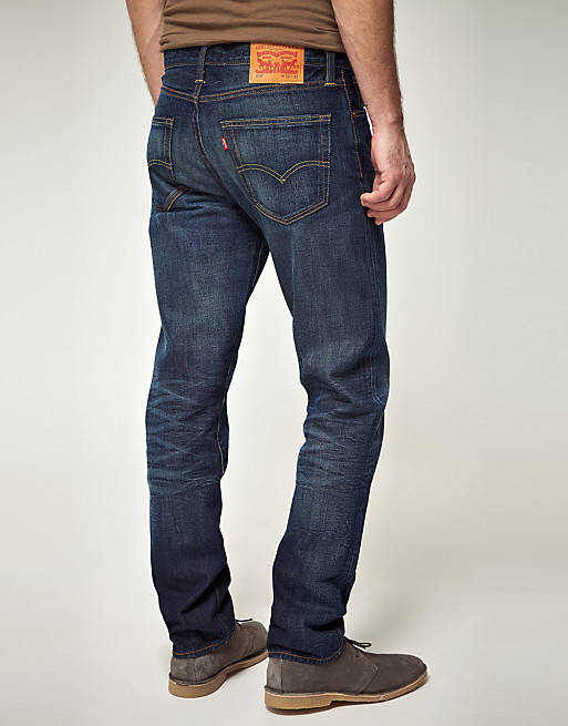 Levi's 508 Straight Selvedge Straight Jeans | ASOS