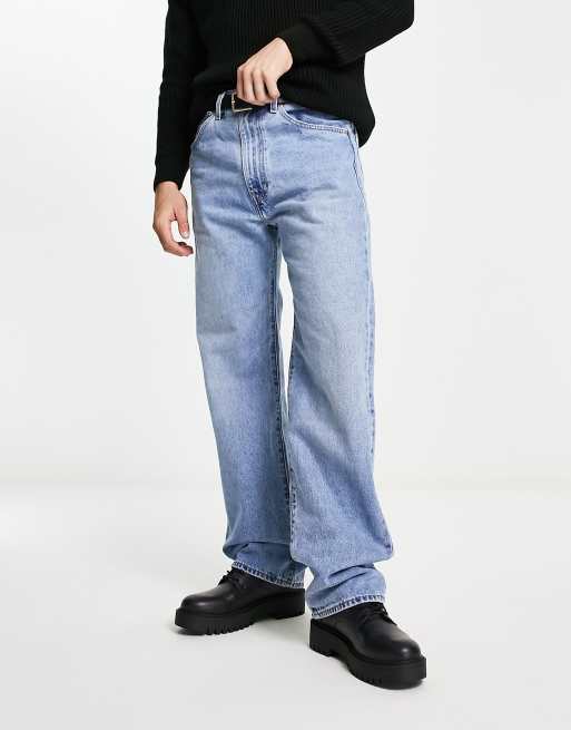 Levi's 50s straight jeans in lightwash blue | ASOS