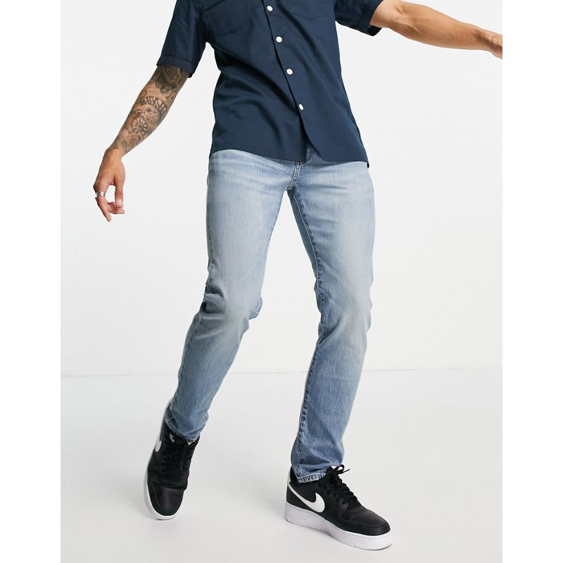 Uomo Jeans Levi's - 510 - Jeans skinny lavaggio blu chiaro