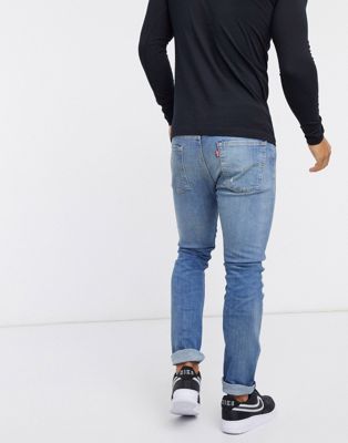 Levi's 510 skinny fit jeans in dark 