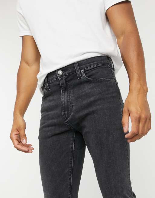 Levi's 510 - Skinny-fit jeans in fandingle advanced zwarte wassing, 3 van 4