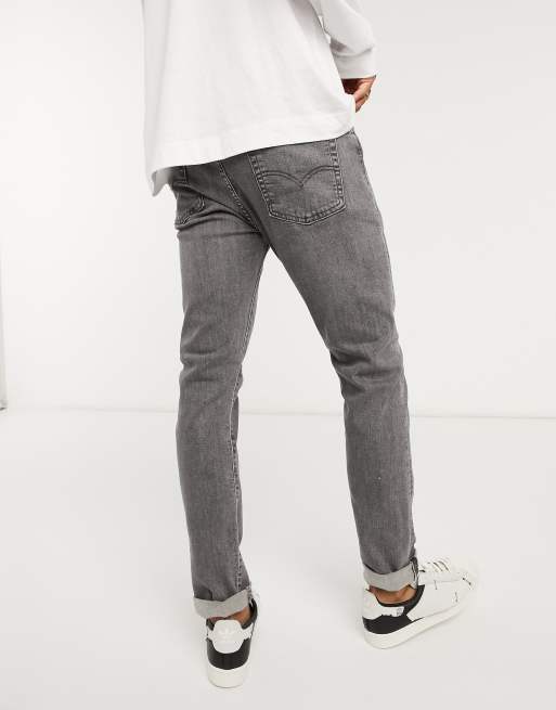 Levi's 510 skinny fit jeans in gray mood