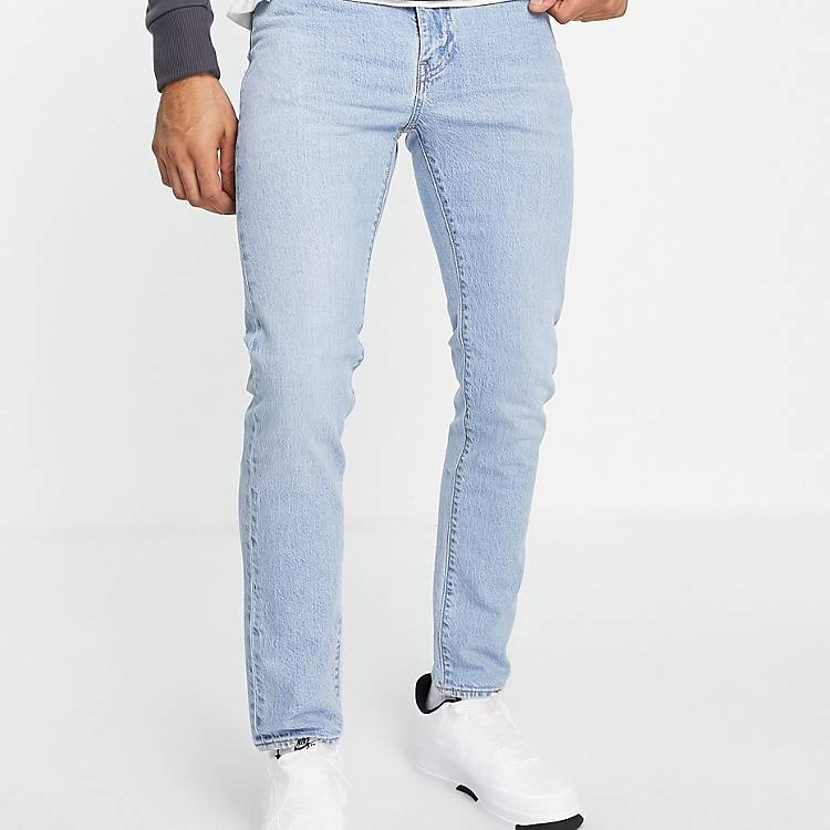 Levi's 510 skinny fit jeans in light blue wash | ASOS