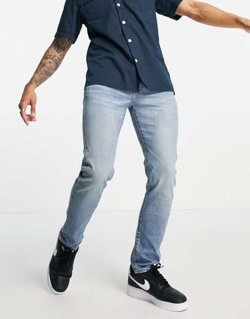 Levi's 510 skinny fit jeans in light wash blue | ASOS