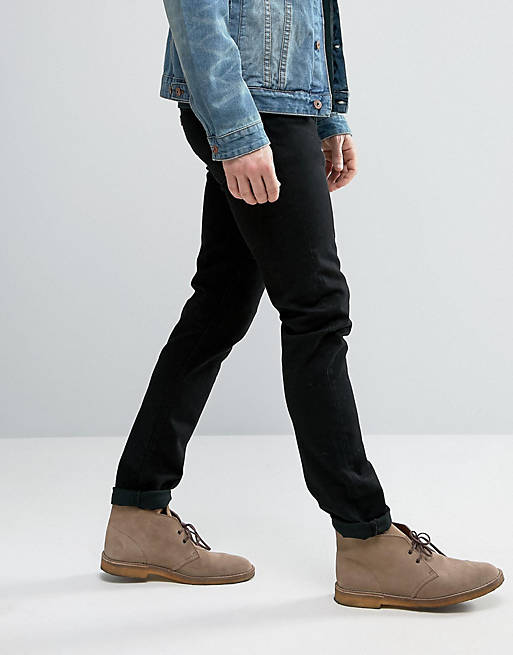 Levi's 510 skinny fit jeans in Nightshine black | ASOS