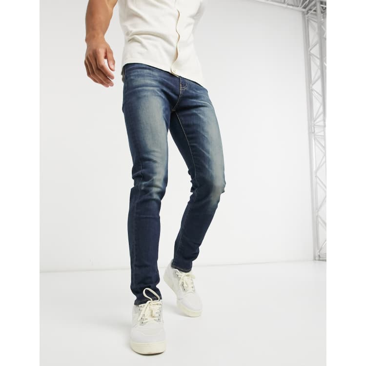 Levi s 510 skinny fit jeans in star map advanced dark indigo