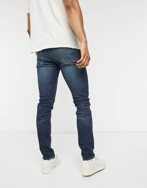 Levi s 510 skinny fit jeans in star map advanced dark indigo