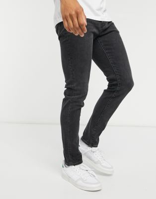 510 skinny fit jeans in washed black 