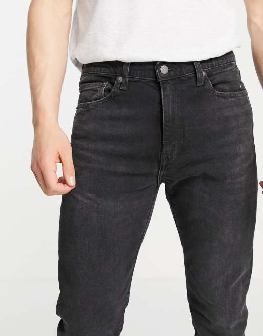 Levi's washed on sale black jeans