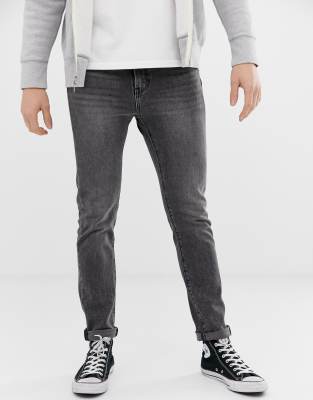 levi's 510 skinny grey