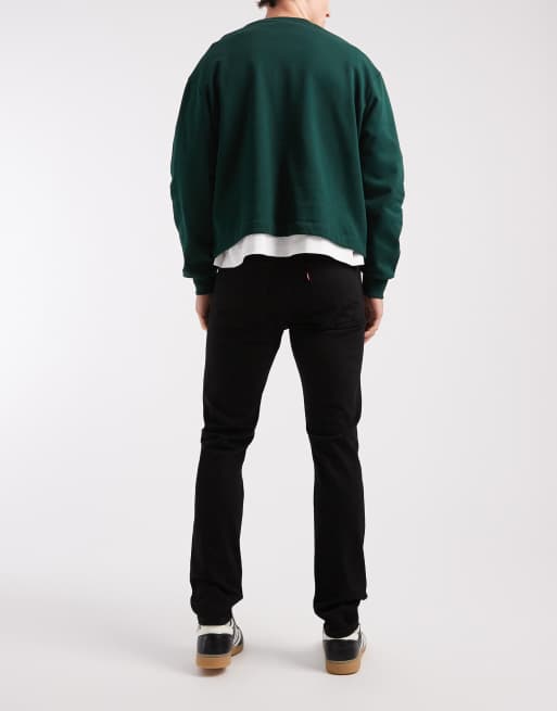 Levi's 510 skinny jeans in clean black , 2 of 5