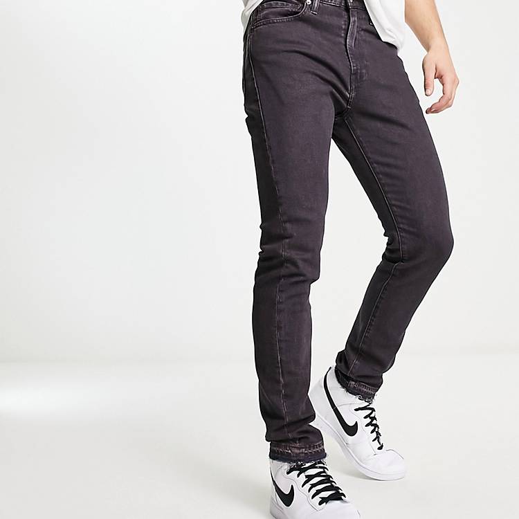 Levi's 510 skinny jeans in dark purple | ASOS
