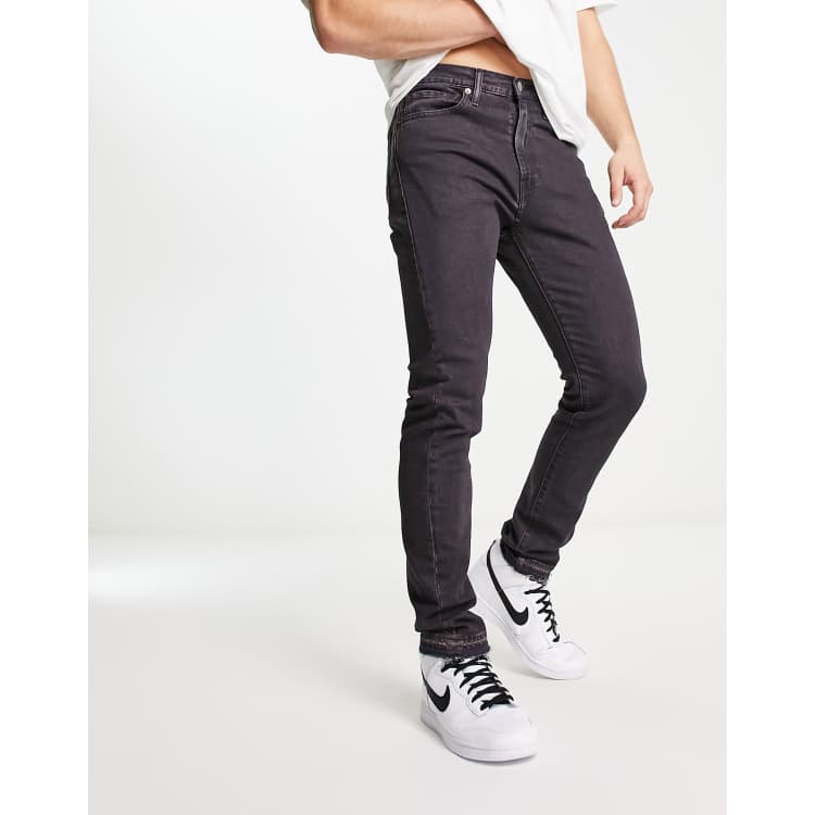 Levi's 510 skinny jeans in dark purple | ASOS