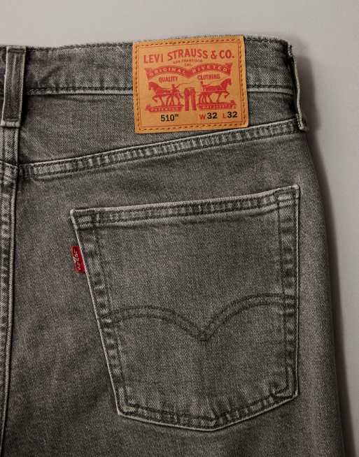 Levi's 510 skinny jeans in grey , 6 of 7