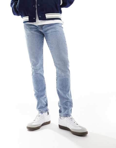 Levi's - 510 - Skinny jeans in lichtblauw - view 1