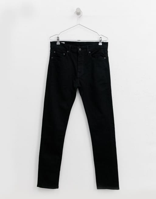 Levi's - 510 sortvasket stylo jeans i skinny pasform med standard talje, 3 af 4