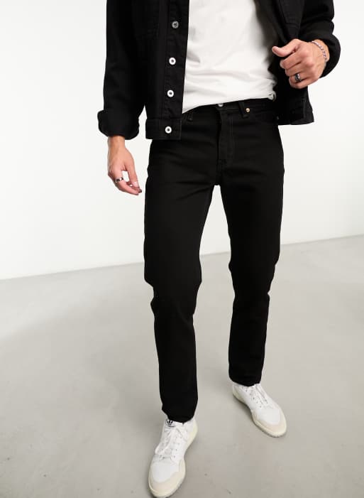 Levi's – 511 – Czarne jeansy o dopasowanym kroju