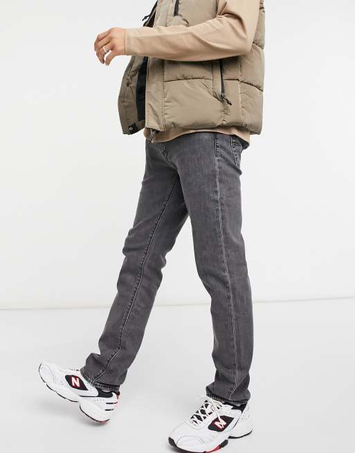 Levi's 511 – Far Far Away Jeans in schmaler Passform in verwaschenem Schwarz