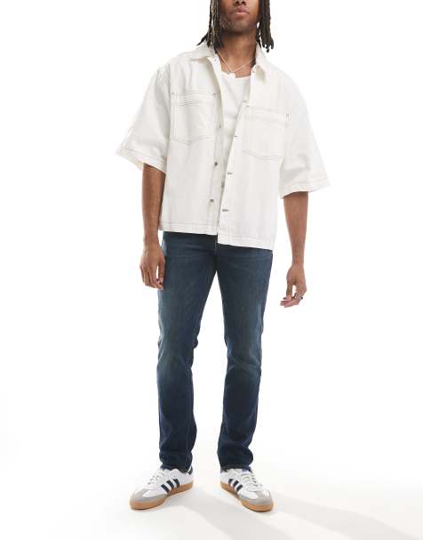 Levi's – 511 – Jeans in dunkelblauer Waschung mit schmalem Schnitt - view 1