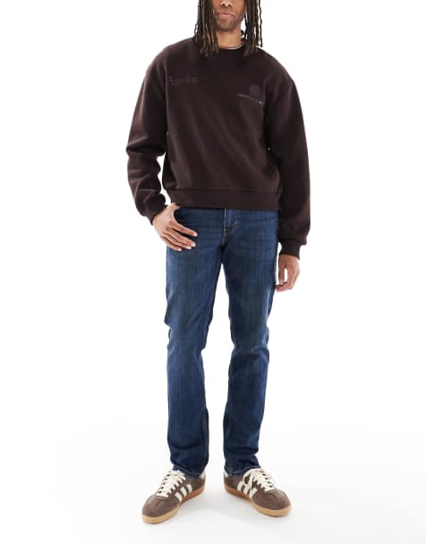 Levi's – 511 – Jeans in dunkelblauer Waschung mit schmalem Schnitt - view 1