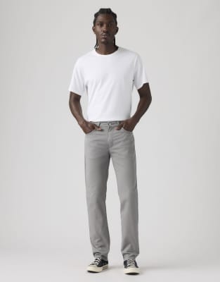 Jeans in Grau und schmaler Passform Grau W31 L32
