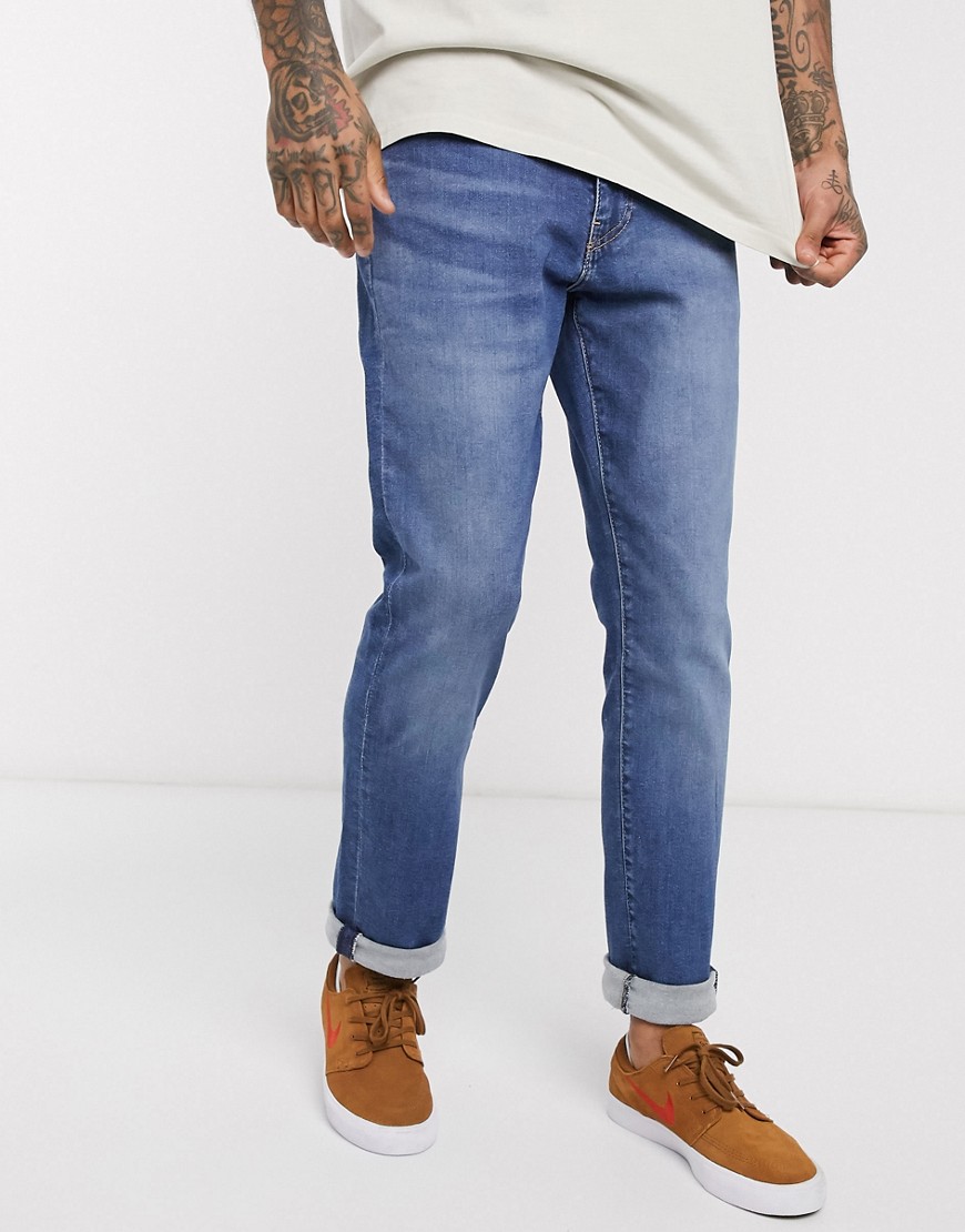 Levi's 511 - Jeans slim advanced stretch lavaggio medio Cedar Nest-Blu