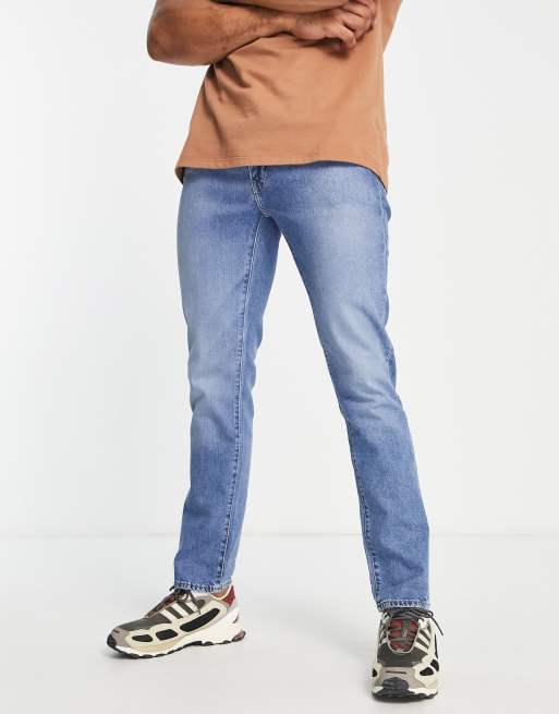 Levi's – 511 – Niebieskie dopasowane jeansy