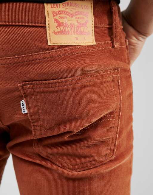 Pantalon velours best sale femme levis