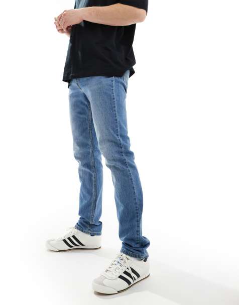 Levi's - 511 Performance Cool - Mellemblå denimjeans i Slim Fit - view 1