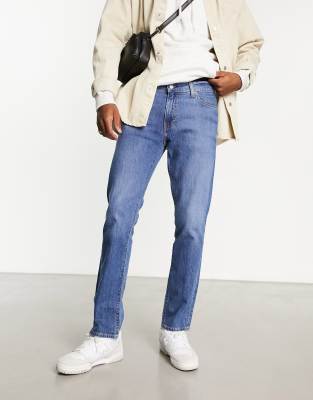 Levi's – 511 – Schmal geschnittene Jeans in mittelblauer Waschung - view 1