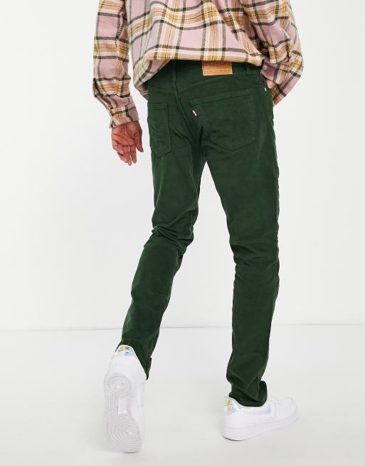 511™ Slim Fit Men's Corduroy Pants - Green