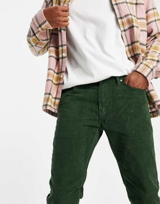 Levi's 511 corduroy clearance green