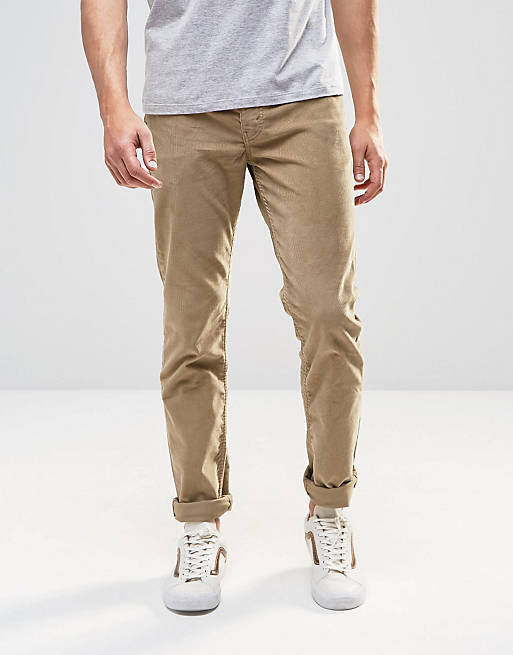 Levi's 511 Slim Cord Trousers Beige 5 Pocket | ASOS