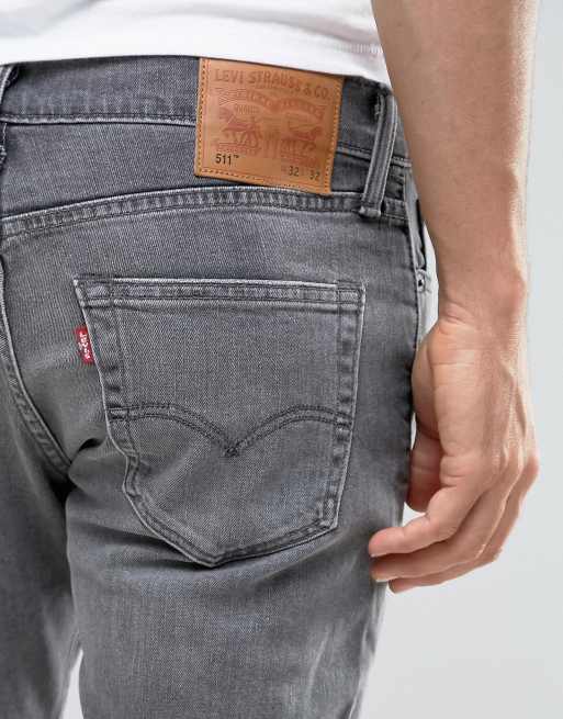 Levi's 511 jeans grey wash sale