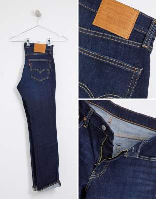 levi's 511 dark blue jeans