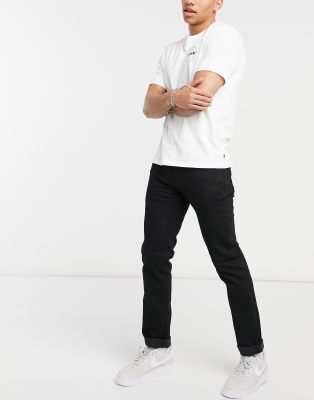 Levi's 511 Slim Fit Jeans In Black Knight Flex Stretch Wash In Black