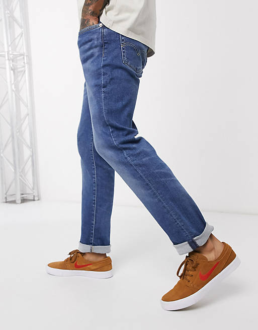 Levi's 511 slim fit jeans in cedar nest advanced stretch mid wash