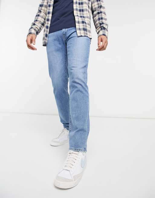 Levi's 511 slim fit jeans in corfu got friends flex stretch mid indigo worn  in wash | ASOS